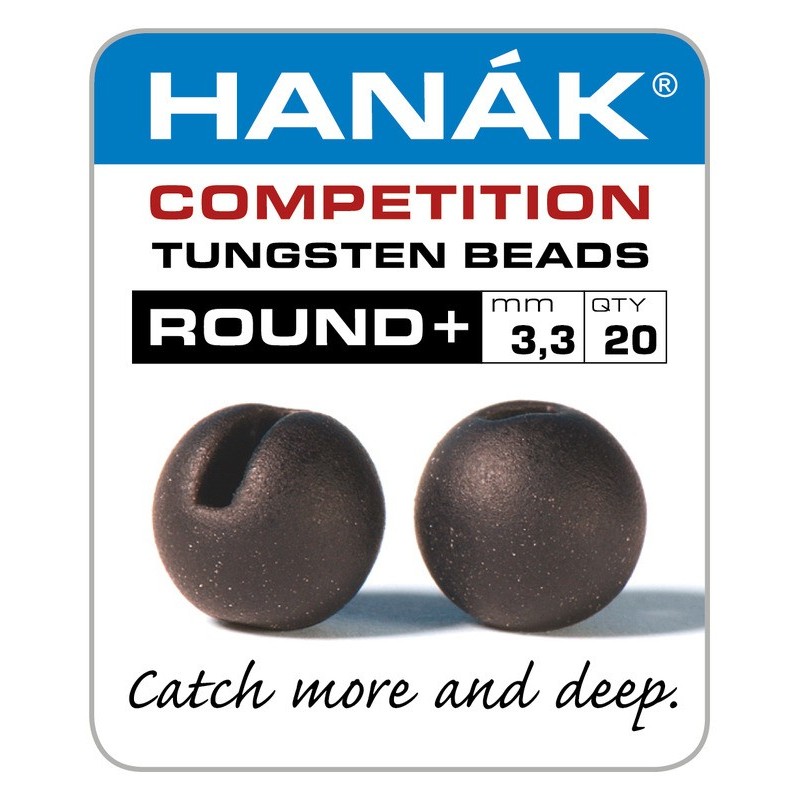 Billes tungstène Hanak Round+ - Brun mat-