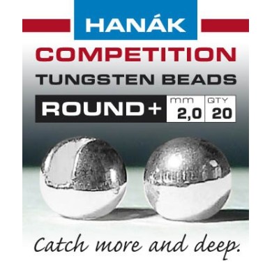 Billes tungstène Hanak Round - Argent-