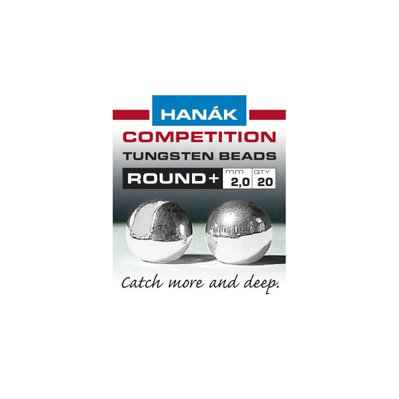 Billes tungstène Hanak Round - Argent-
