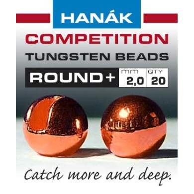 Billes tungstène Hanak Round - Cuivre-
