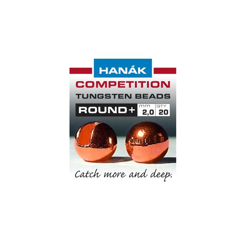 Billes tungstène Hanak Round - Cuivre-