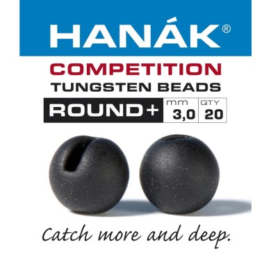 Billes tungstène Hanak Round+ - Noir mat-