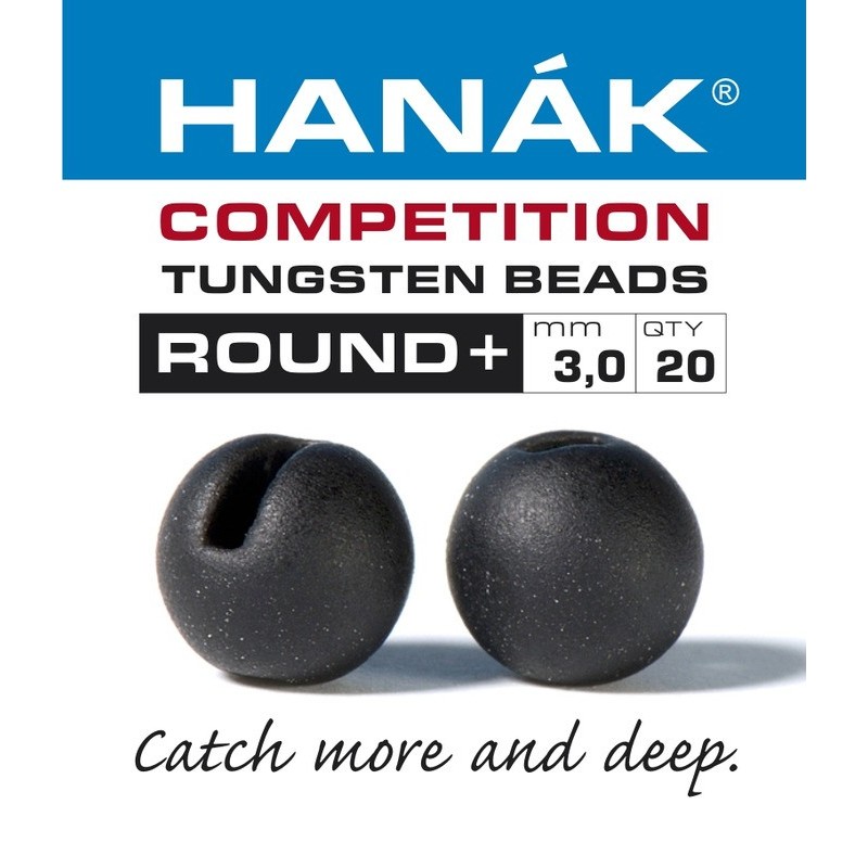 Billes tungstène Hanak Round+ - Noir mat-