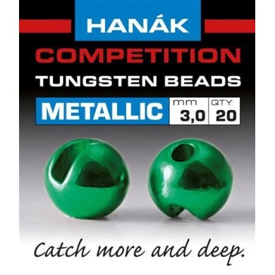 Billes tungstène Hanak Metallic - Vert-