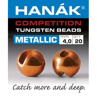Billes tungstène Hanak Metallic - Orange-
