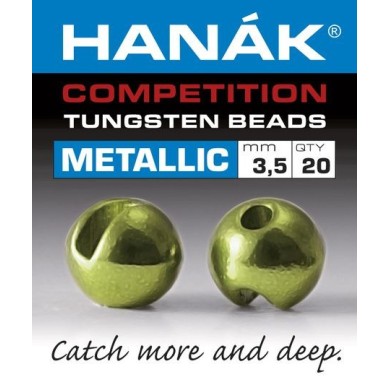 Billes tungstène Hanak Metallic - Olive-