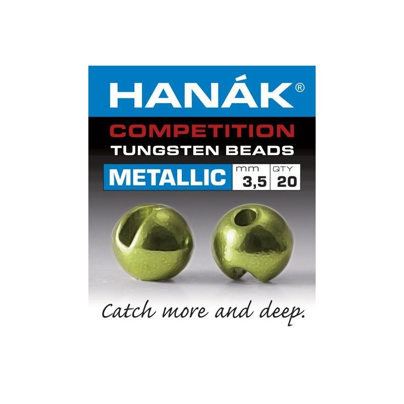 Billes tungstène Hanak Metallic - Olive-