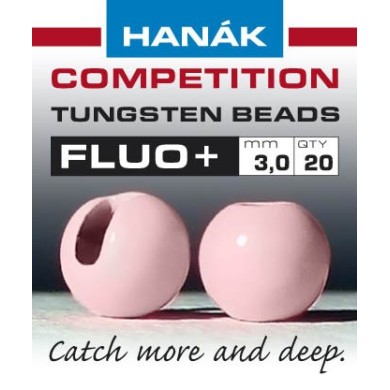 Billes tungstène Hanak Fluo UV+ - Rose clair-
