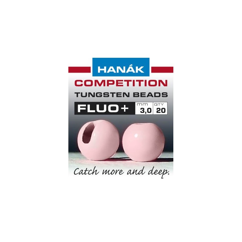 Billes tungstène Hanak Fluo UV+ - Rose clair-