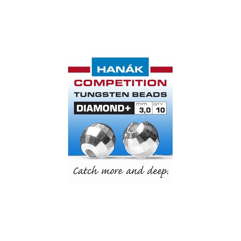 Billes tungstène Hanak Diamond+ - Argent-