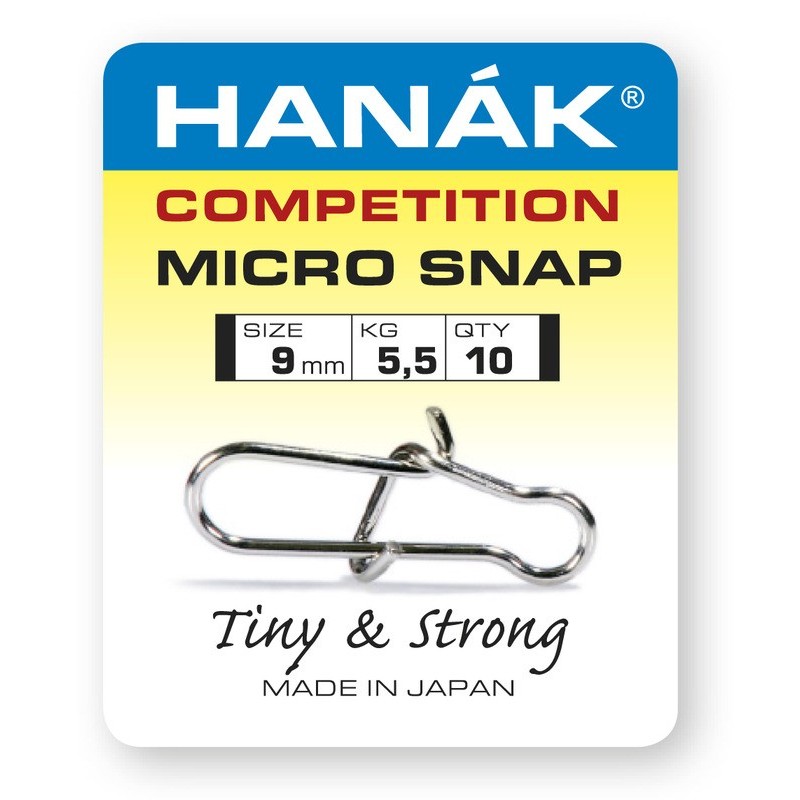 Micro-agrafes Hanak 9 mm-