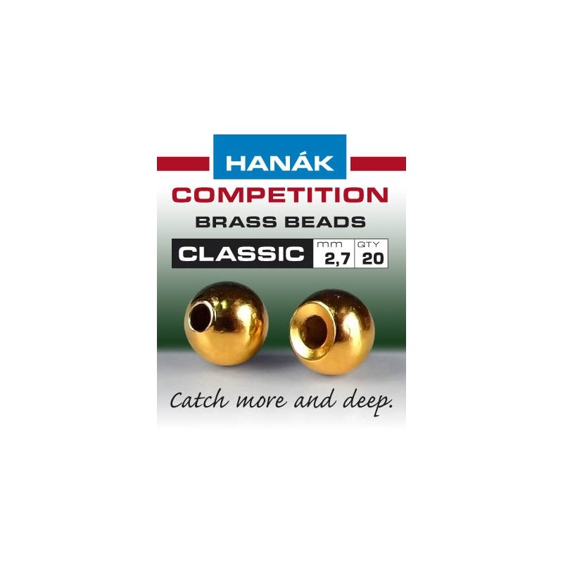 Billes laiton Hanak Classic - Or-