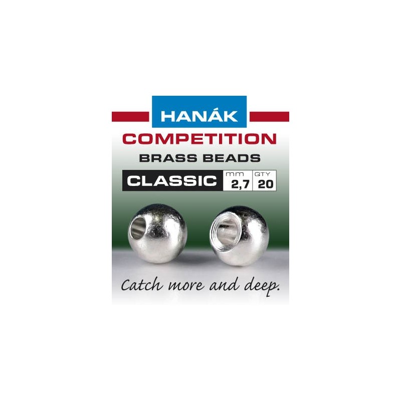 Billes laiton Hanak Classic - Argent-