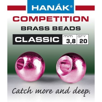 Billes laiton Hanak Classic Metallic - Rose métallisé-