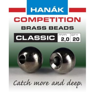 Billes laiton Hanak Classic - Nickel noir-