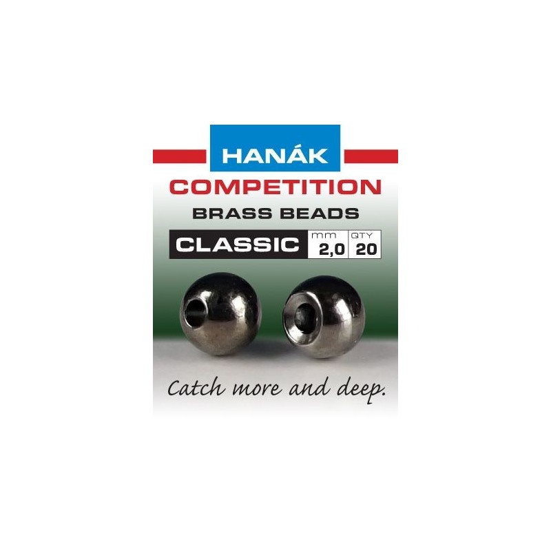 Billes laiton Hanak Classic - Nickel noir-