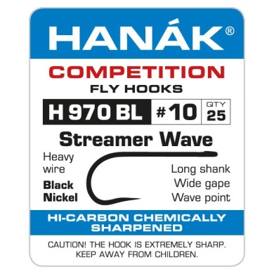 Hameçons sans ardillon Hanak H 970 BL-