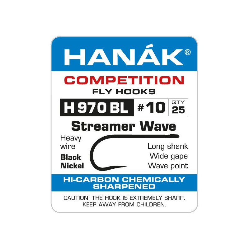 Hameçons sans ardillon Hanak H 970 BL-