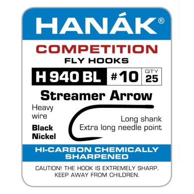 Hameçons sans ardillon Hanak H 940 BL-