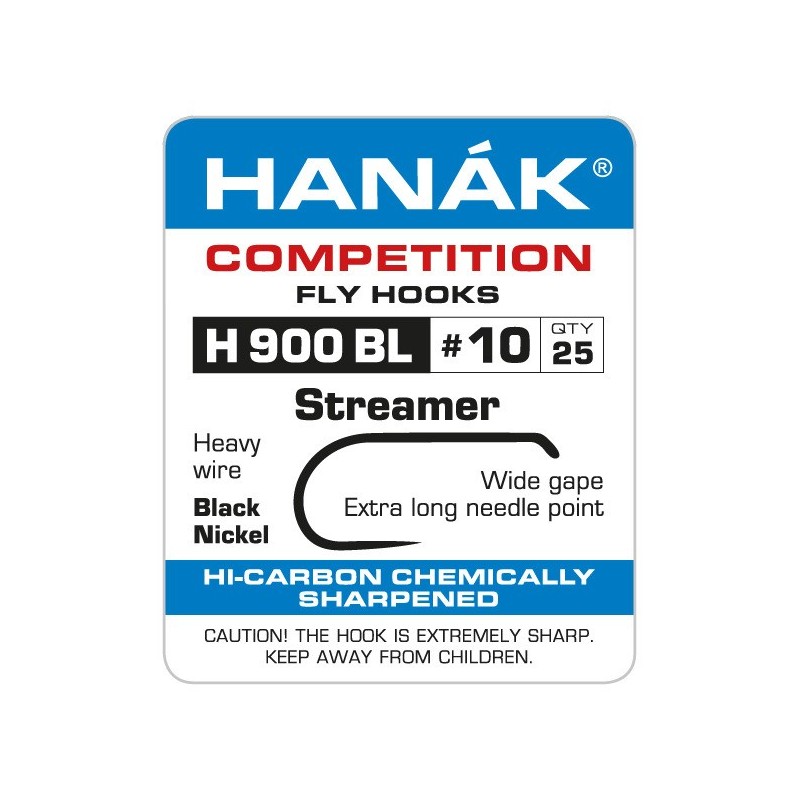 Hameçons sans ardillon Hanak H 900 BL-