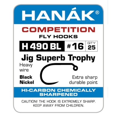 Hameçons sans ardillon Hanak H 490 BL-