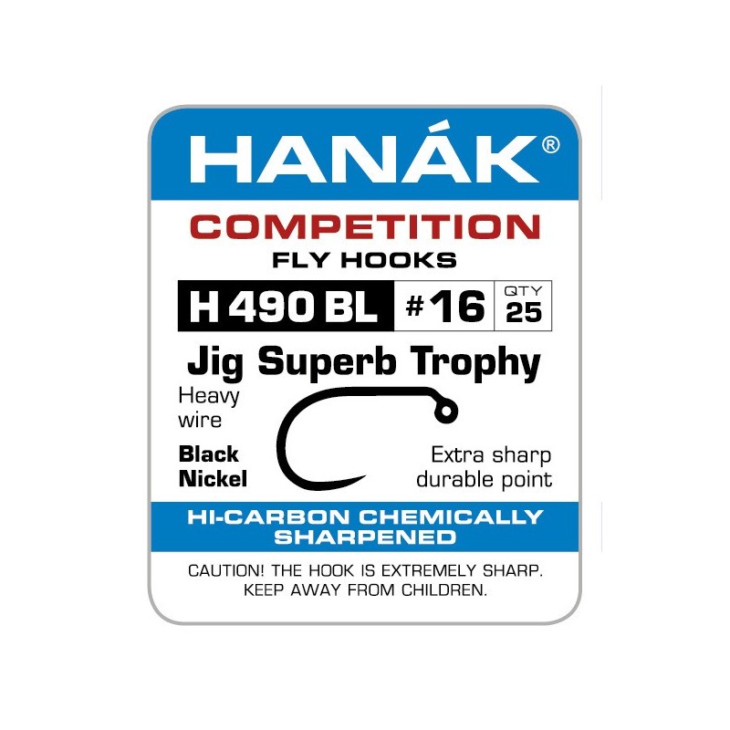 Hameçons sans ardillon Hanak H 490 BL-