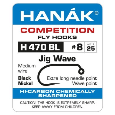Hameçons sans ardillon Hanak H 470 BL-