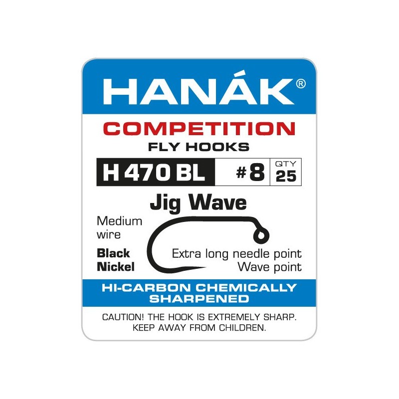 Hameçons sans ardillon Hanak H 470 BL-