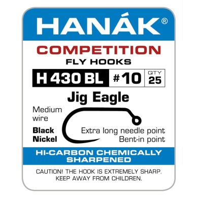 Hameçons sans ardillon Hanak H 430 BL-