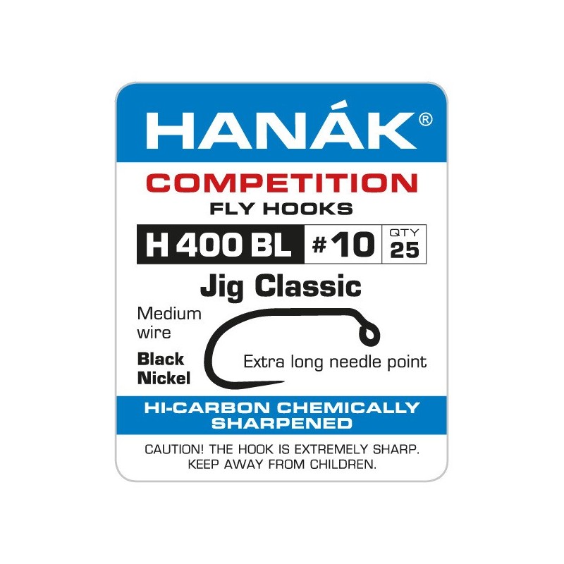 Hameçons sans ardillon Hanak H 400 BL-