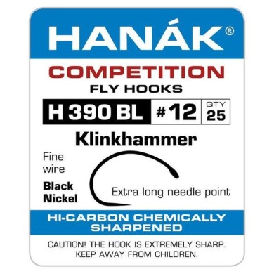 Hameçons sans ardillon Hanak H 390 BL-