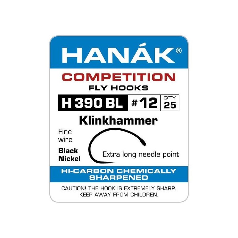 Hameçons sans ardillon Hanak H 390 BL-