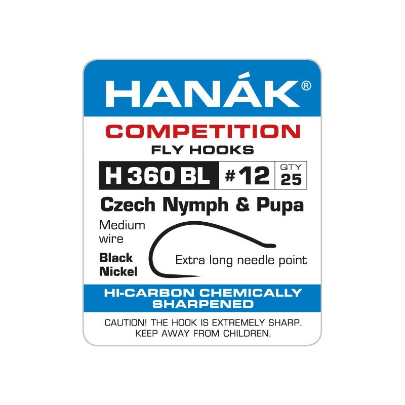 Hameçons sans ardillon Hanak H 360 BL-