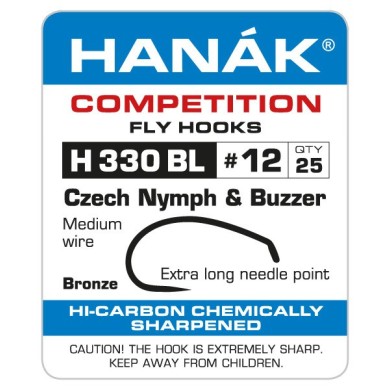 Hameçons sans ardillon Hanak H 330 BL-