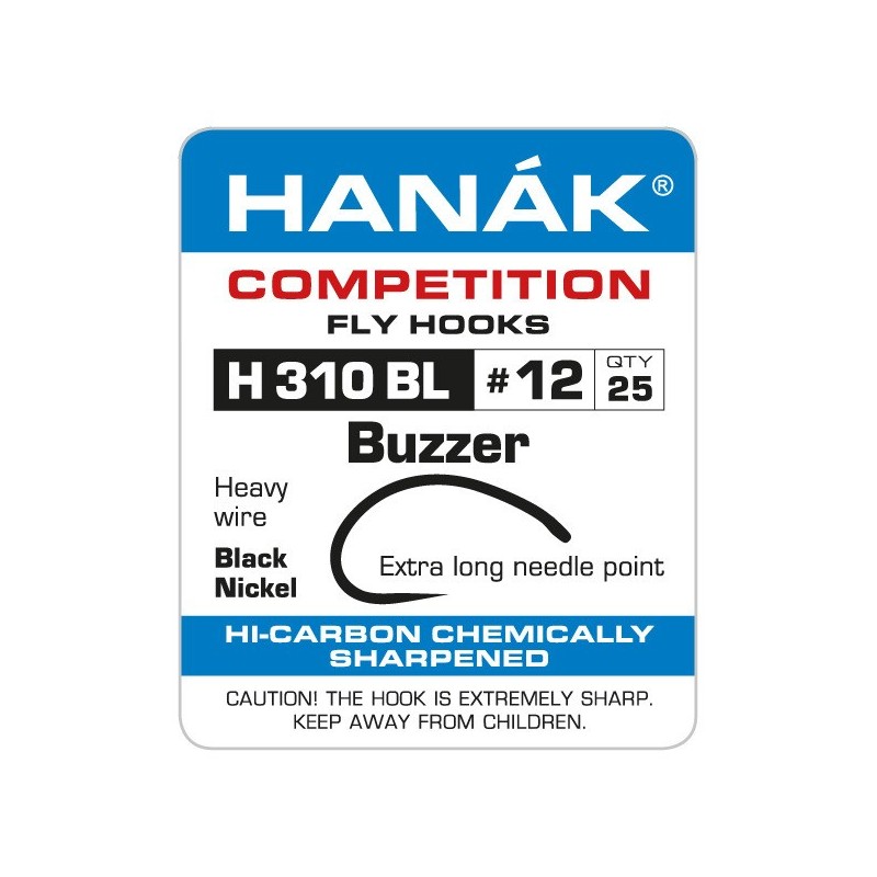 Hameçons sans ardillon Hanak H 310 BL-