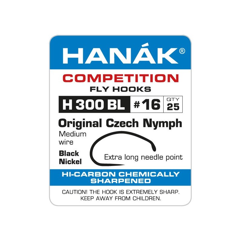 Hameçons sans ardillon Hanak H 300 BL-