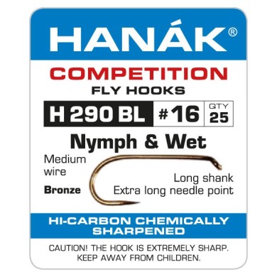 Hameçons sans ardillon Hanak H 290 BL-