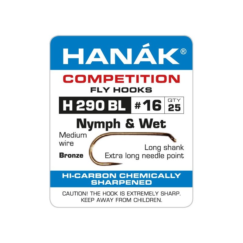 Hameçons sans ardillon Hanak H 290 BL-