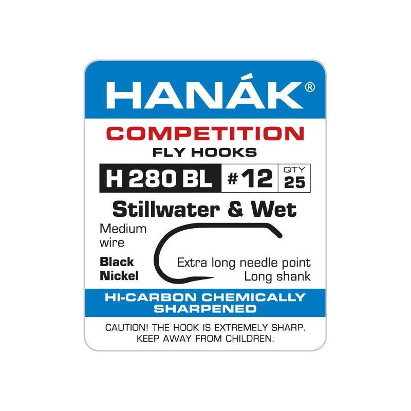 Hameçons sans ardillon Hanak H 280 BL-
