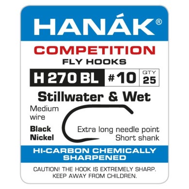 Hameçons sans ardillon Hanak H 270 BL-