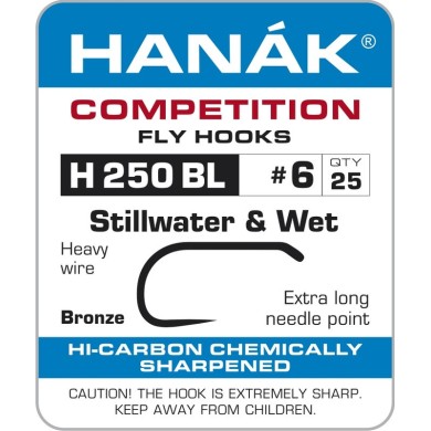 Hameçons sans ardillon Hanak H 250 BL-