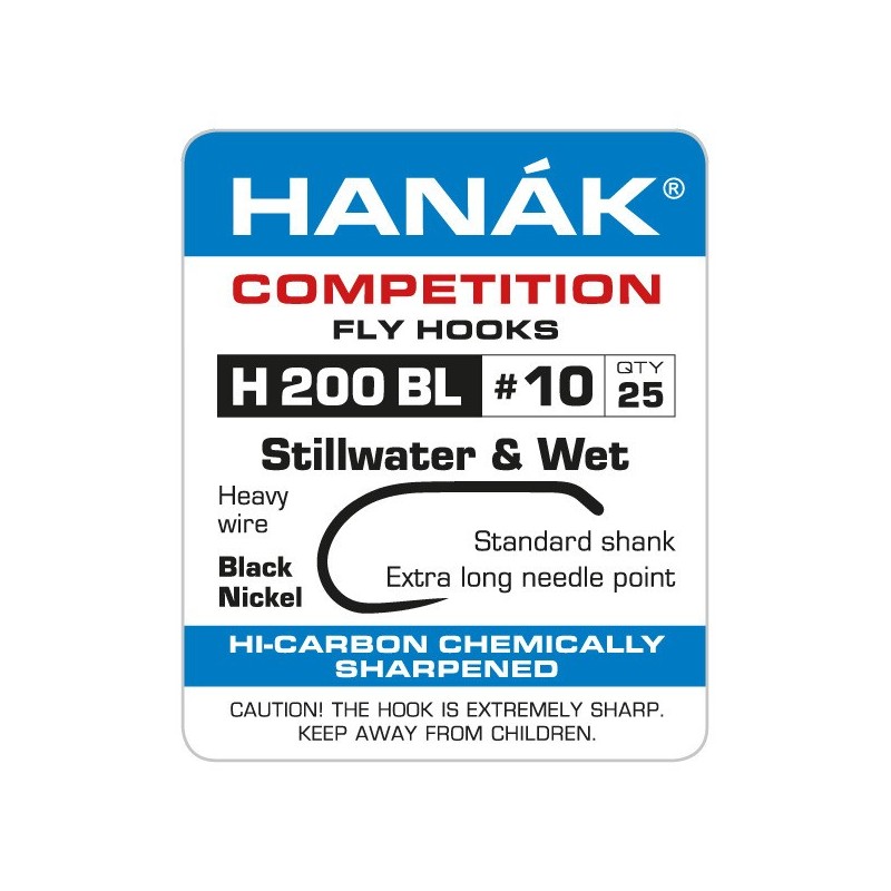 Hameçons sans ardillon Hanak H 200 BL-