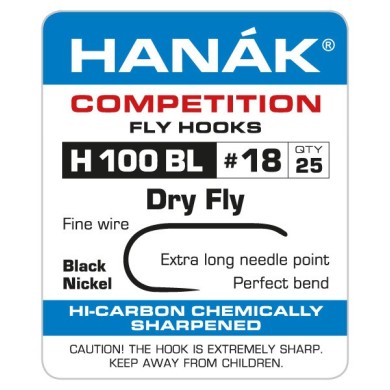Hameçons sans ardillon Hanak H 100 BL-