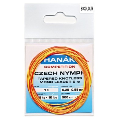 Bas de ligne Hanak Czech Nymph monofilament 9 m-