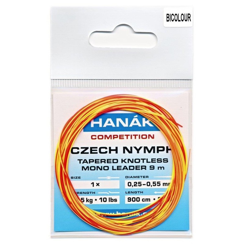 Bas de ligne Hanak Czech Nymph monofilament 9 m-