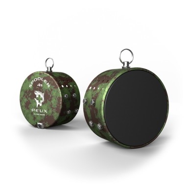 4 bobines - Camo militaire - Brun/vert