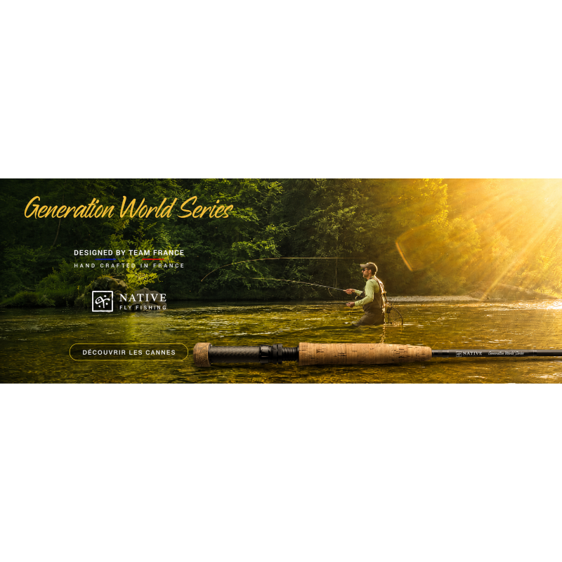 Canne à mouche Generation World Series 11’2 #3-