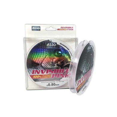 Asso Fluorocarbone Invisible Pink - 30 M-