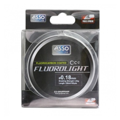 Asso Nylon Fluorolight - 150 M - Blanc Bleuté-