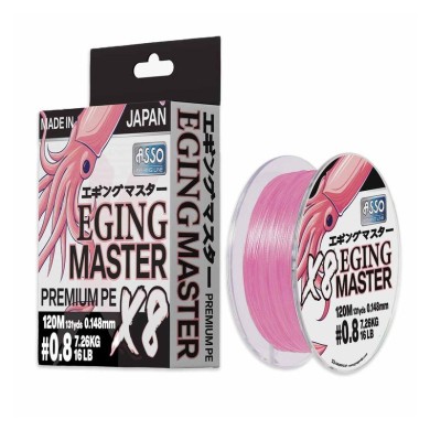 Asso Tresse PE Eging Master 8X - 120 M-